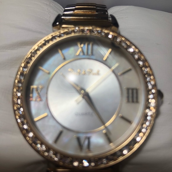 PECK & PECK GOLD STUDDED WATCH!! - Picture 3 of 6